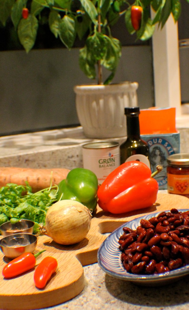 Hráefni Chli sin Carne 